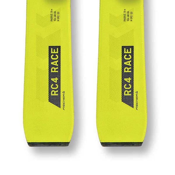 Fischer Alpina Skidor Rc4 Race Jr Jrs+fs4 Ca Jrs Gul 80