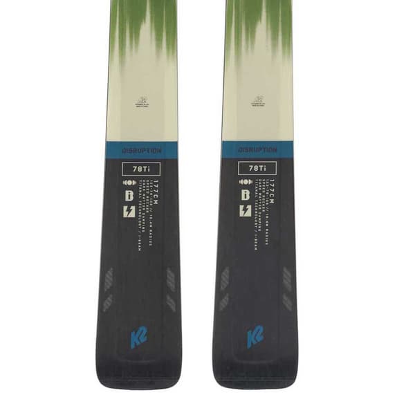 K2 Alpine Ski Disruption 78ti+mxc 12 Tcx Light Quikclik Gylden 177