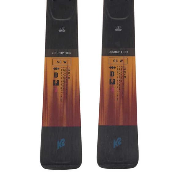 K2 Kvinde Alpine Ski Disruption Sc+er3 10 Compact Quikclik Rød 160
