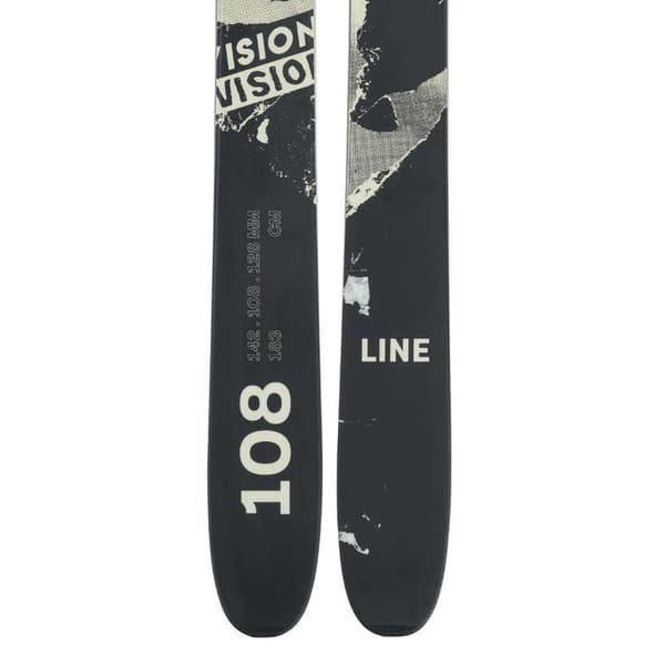 Line Alppisukset Vision 108 Musta 175