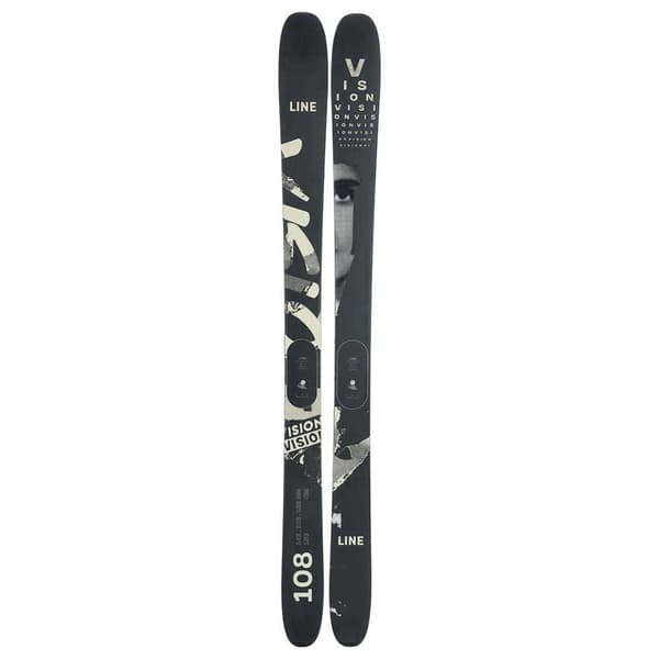 Line Alppisukset Vision 108 Musta 175
