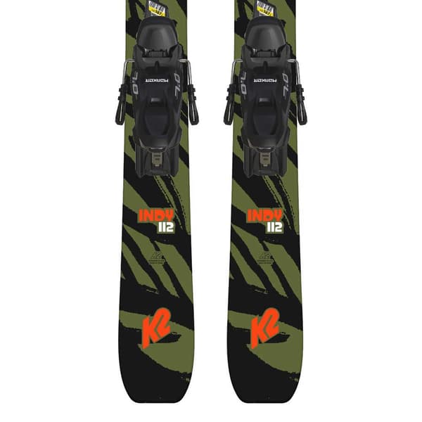 K2 Alpine Ski Indy+fdt 4.5 S Plate Grøn 112