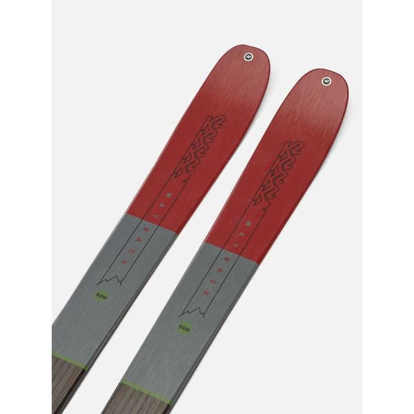 K2 Kvinna Touring Skidor Wayback 89 Röd 160