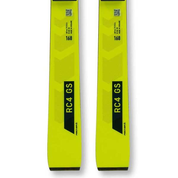 Fischer Alpine Ski Rc4 Wc Gs Jr M-plate+rc4 Z11 Ff Gul 173