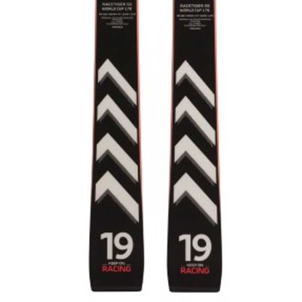 Volkl Nuorten Alppisukset Racetiger Gs R W/plate Punainen 165