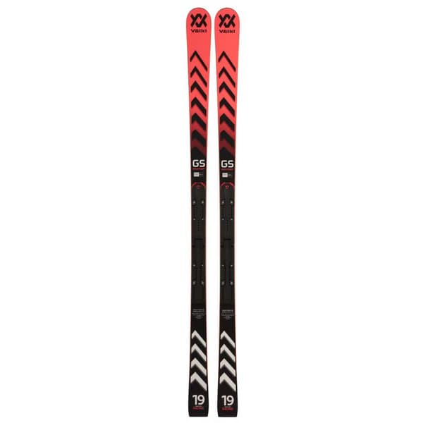Volkl Nuorten Alppisukset Racetiger Gs R W/plate Punainen 165