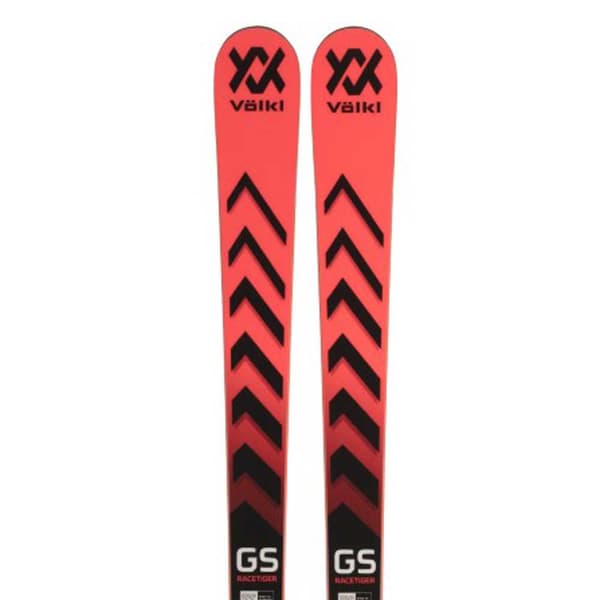 Volkl Nuorten Alppisukset Racetiger Gs R W/plate Punainen 165