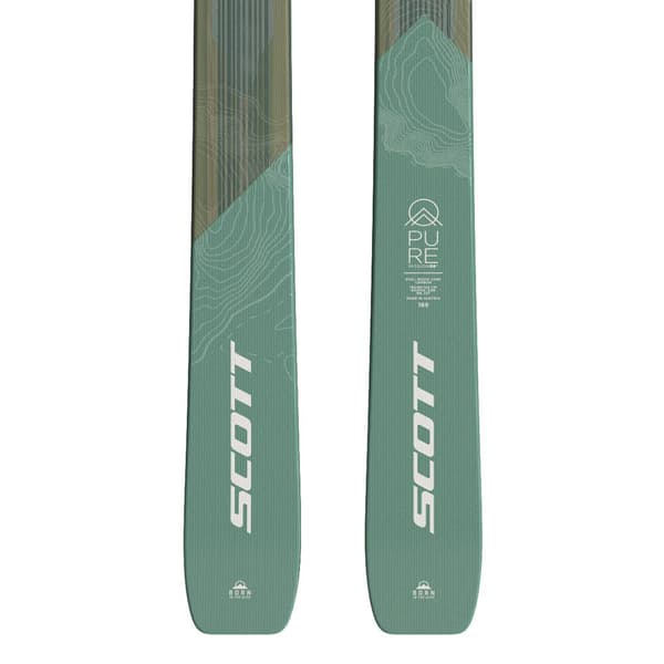 Scott Kvinna Alpina Skidor Pure Mission 98ti Guld 168