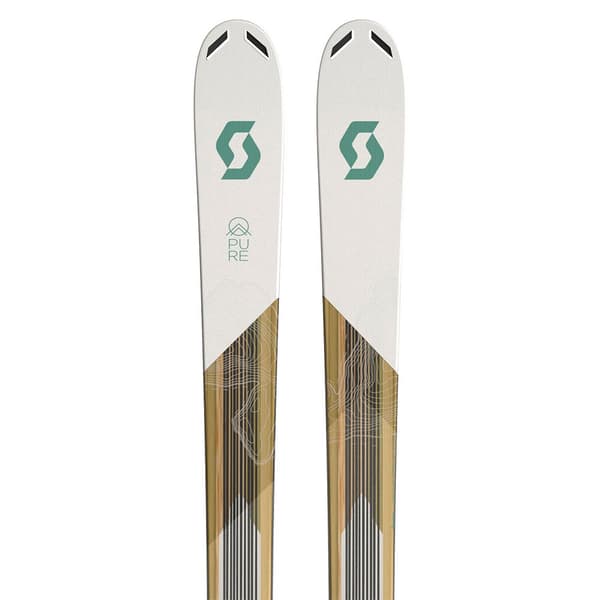 Scott Kvinna Alpina Skidor Pure Mission 98ti Guld 168