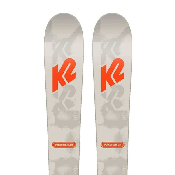 K2 Ungdom Alpine Ski Poacher+fdt 7.0 L Plate Transparent 149