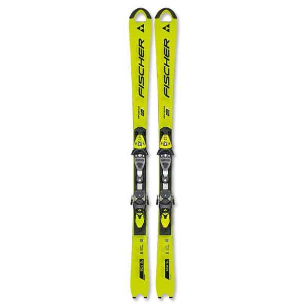 Fischer Alpine Ski Rc4 Wc Sl Jr M-plate+rc4 Z11 Ff Gul 130
