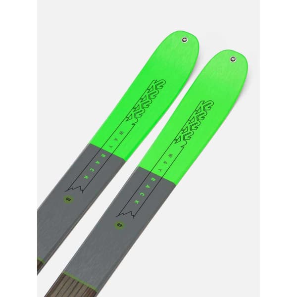 K2 Touring Ski Wayback 89 Grøn 174