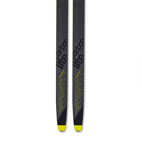 Fischer Nordiske Ski Carbonlite Classic+race Classic Ifp Junior Gul,Sort 177