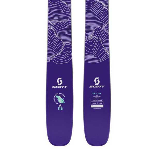 Scott Sea 116 Alpinskidor Lila 182
