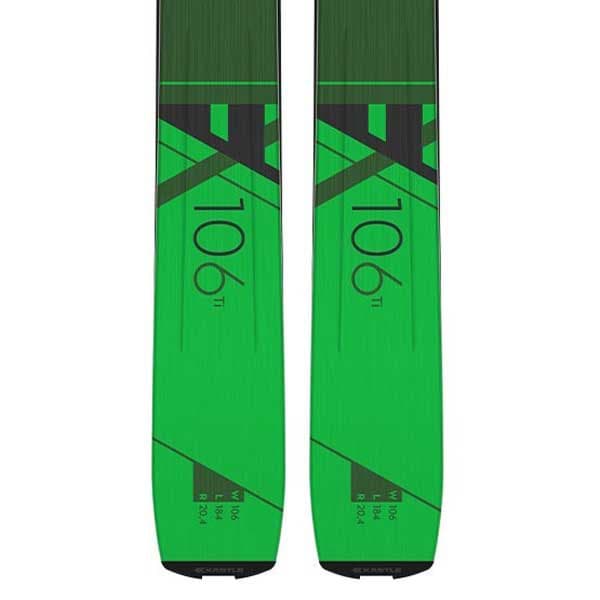 Kastle Fx106 Ti+k14 Attack Gw Alpin Ski Pakke Grøn 184