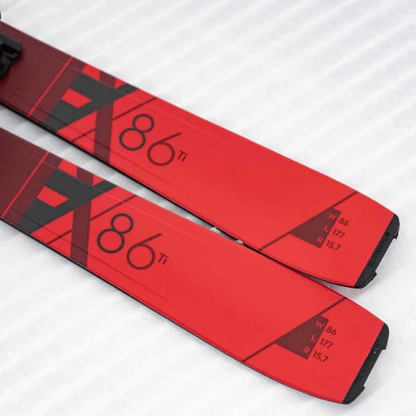Kastle Fx86 Ti+k12 Prw Gw Alpin Ski Pakke Rød 169