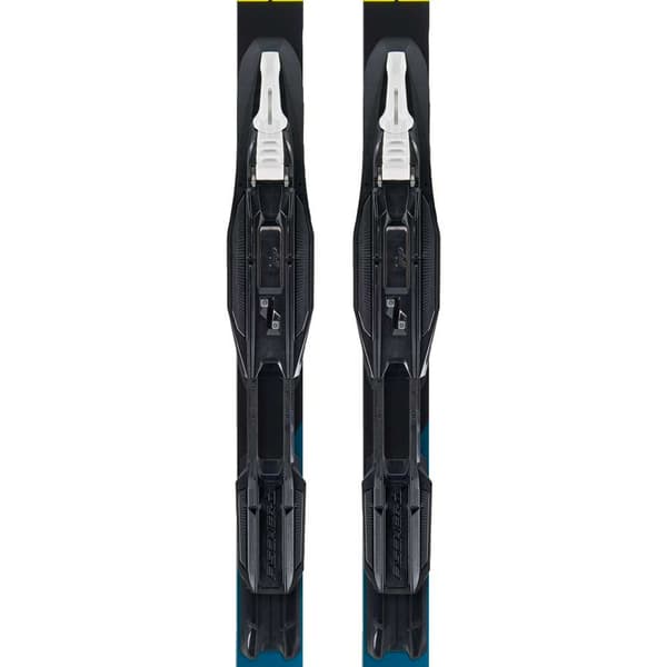 Fischer Fibre Crown Ef Mounted Langrendsski Pakke Blå 204
