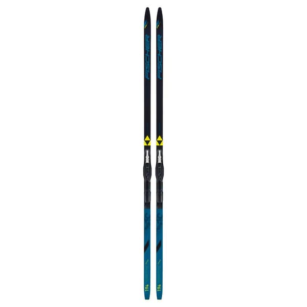 Fischer Fibre Crown Ef Mounted Langrendsski Pakke Blå 204