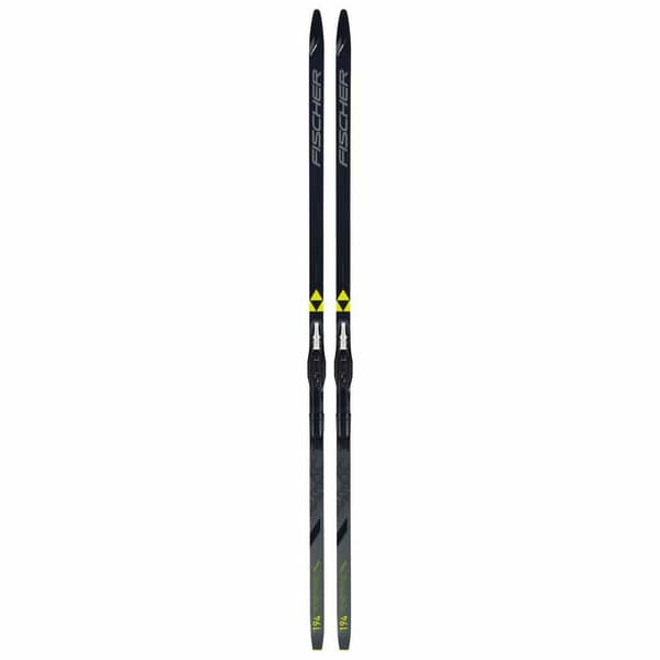 Fischer Twin Skin Sport Ef Mounted Paket Med Längdskidor Svart 194