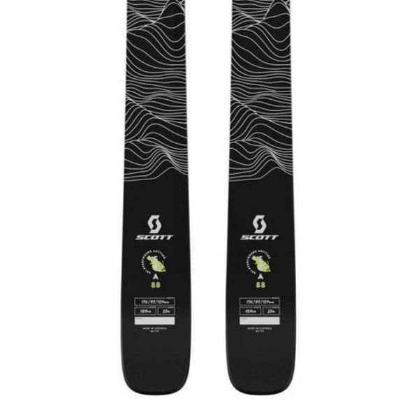 Scott Sea 88 Alppisukset Musta 136