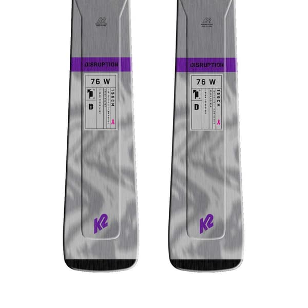 K2 Disruption 76 W+erp 10 Quikclik Alppihiihtopakkaus Harmaa 142