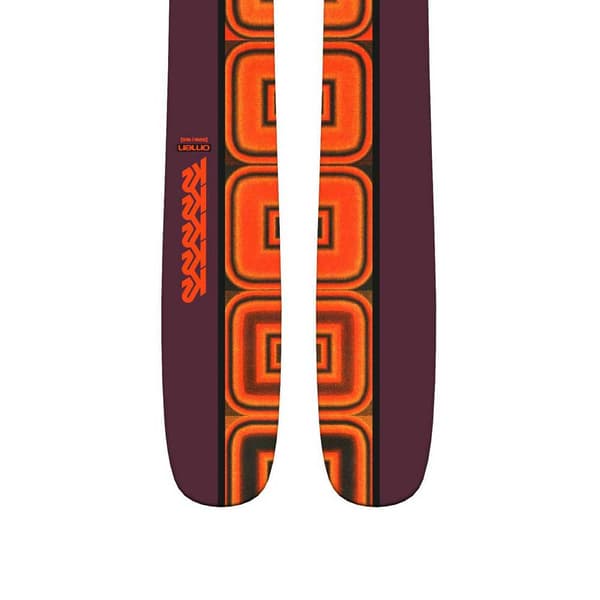 K2 Omen 90 Kvinna Alpina Skidor Orange 159