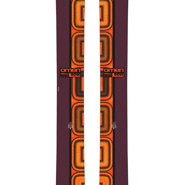 K2 Omen 90 Nainen Alppisukset Oranssi 169