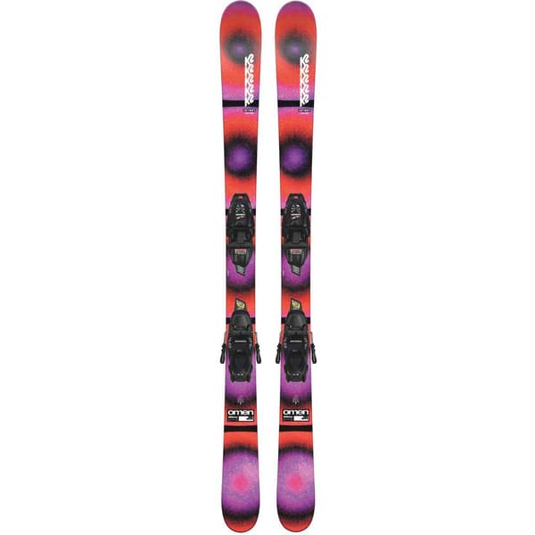K2 Omen Jr+fdt 7.0 Junior Alpint Ski Pakke Rosa 149