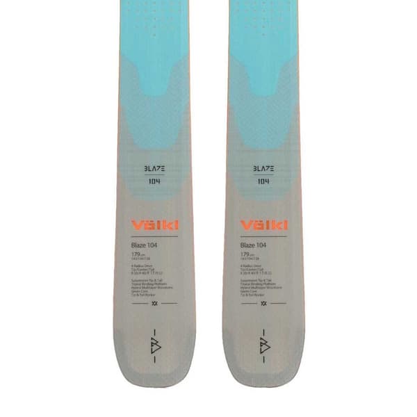 Volkl Blaze 104 Alpinskidor Grå 158