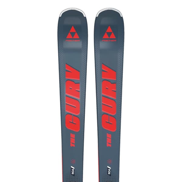 Fischer The Curv Gt 80 Tpr+rsw 11 Powerrail Alpin Ski Pakke Rød 180