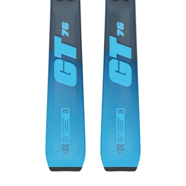Fischer The Curv Gt 76 Tpr+rsw 10 Powerrail Alpin Ski Pakke Blå 173
