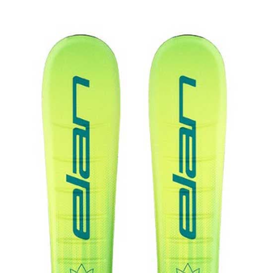 Elan Jett Jr Shift + El 4.5 Gw Ca Jrs Blk [i] Junior Alpint Ski Pakke Gul 120