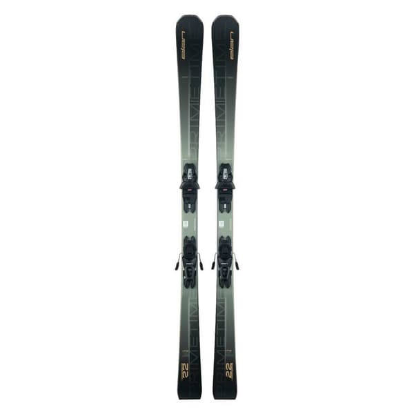 Elan Primetime 22 Black Ps + El 10.0 Gw Shift Blk B85 Alpin Ski Pakke Sort 179