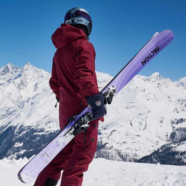 Faction Skis Dancer 2+strive 11 Gw Purple Plated Alppihiihtopakkaus Violetti 187