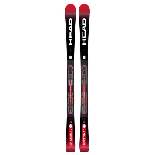 Head Supershape E-rally + Protector Pr 13 Gw Alppisukset Punainen 163