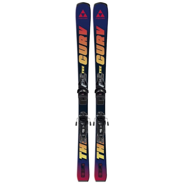 Fischer The Curv+fs4 Gw Ca Jrs Junior Alpint Ski Pakke Blå 100