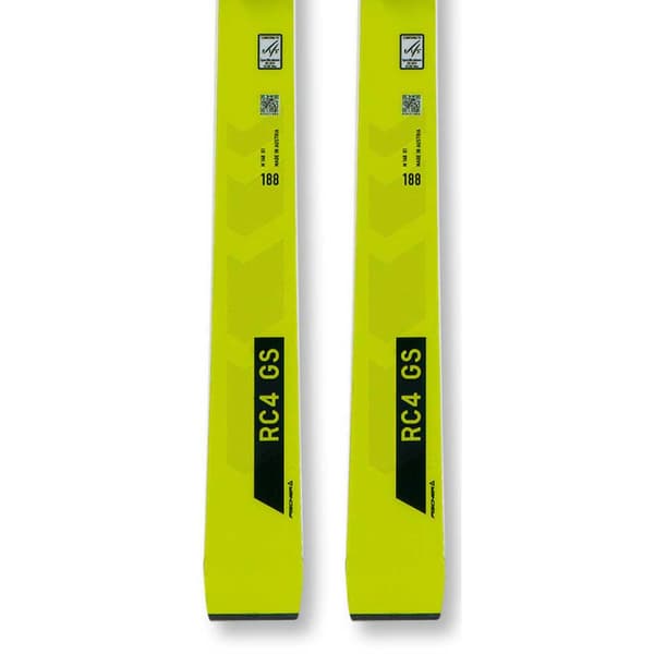 Fischer Rc4 Worldcup Gs M Plate Alpinski Gul 188