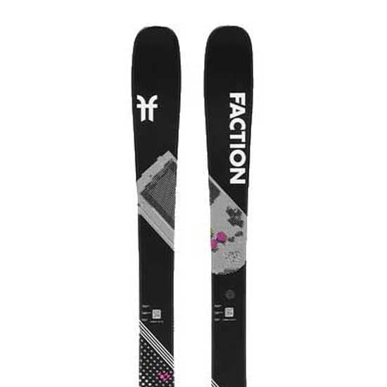 Faction Skis Prodigy+c5 Gw Plated Alpint Skidpaket För Juniorer Svart 123