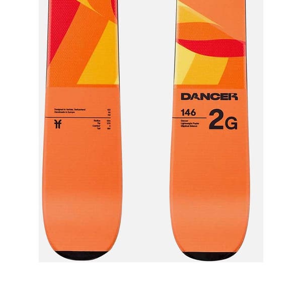 Faction Skis Dancer Grom Junioralpinskidor Orange 128