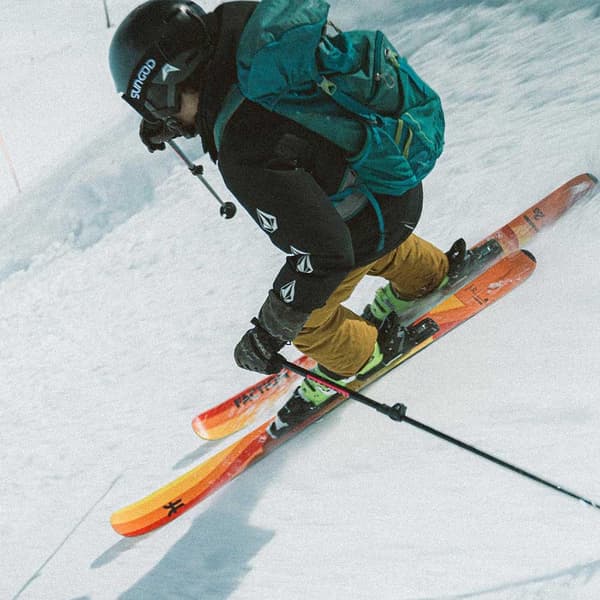 Faction Skis Dancer Grom Junioralpinskidor Orange 128