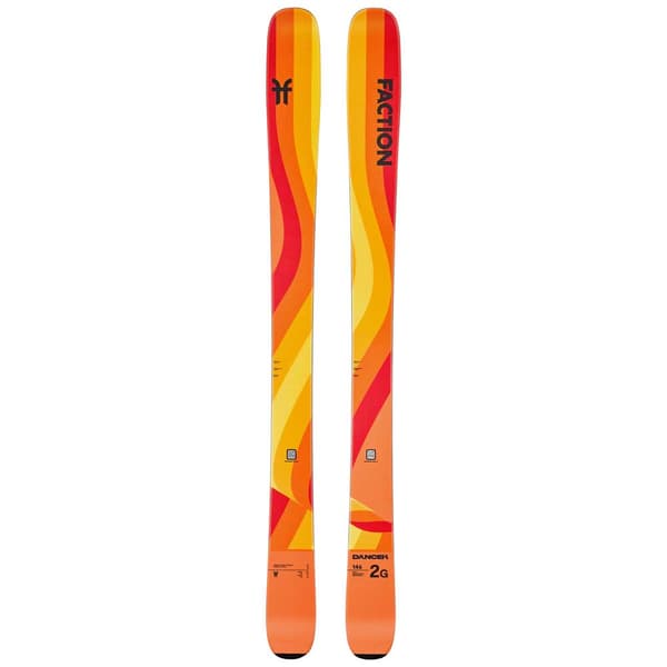 Faction Skis Dancer Grom Junioralpinskidor Orange 128