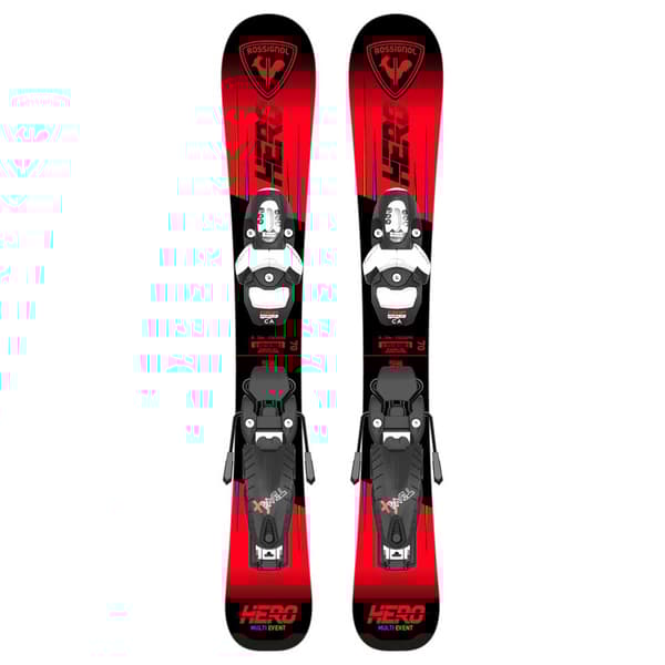 Rossignol Hero Pro+team 4 Gw Junior Alpint Ski Pakke Rød 92
