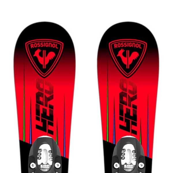Rossignol Hero Pro+team 4 Gw Junior Alpint Ski Pakke Rød 92