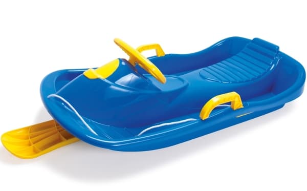 Dantoy Bobsleigh med ratt 94 cm för barn, Blå