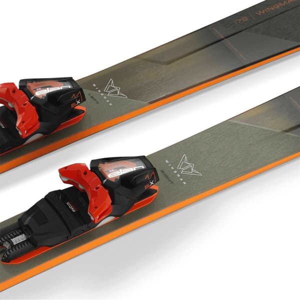 Elan Wingman 82 Ti Power Shift+elx 11.0 Alppihiihtopakkaus Ruskea 166