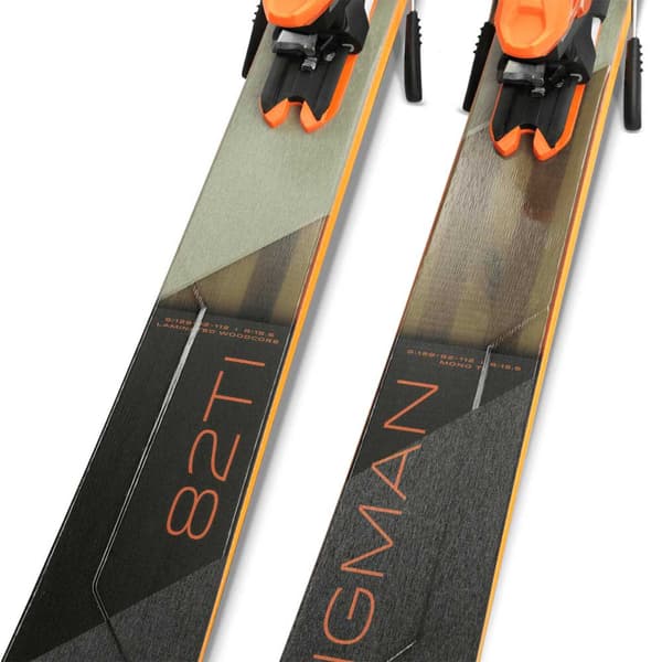 Elan Wingman 82 Ti Power Shift+elx 11.0 Alppihiihtopakkaus Ruskea 166