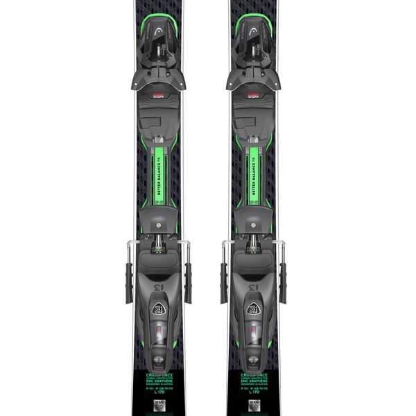 Head Supershape E-magnum Sw + Prot. Pr 13 Gw Alpinski Sort 163