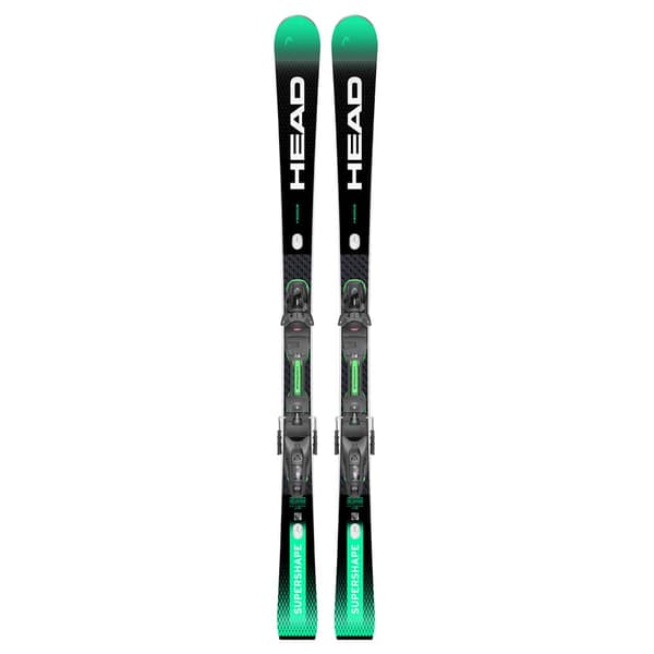 Head Supershape E-magnum Sw + Prot. Pr 13 Gw Alpinski Sort 163