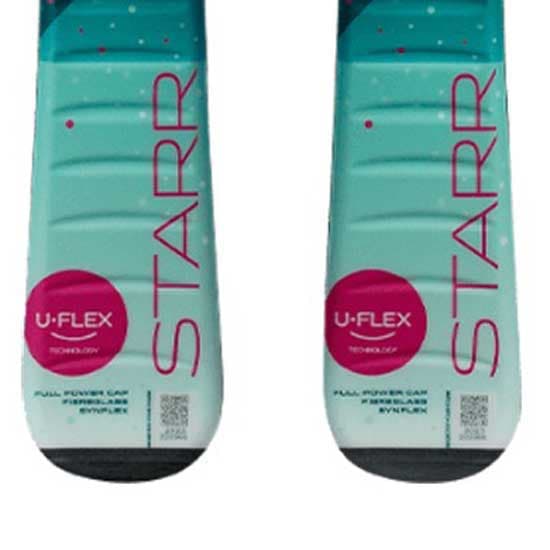 Elan Starr Jr Shift + El 4.5 Gw Ca Jrs Wht [i] Junior Alppihiihtopakkaus Sininen 80