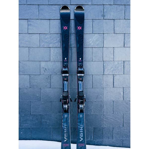 Volkl Flair Sc Carbon+vmotion 11 Tcx Dame Alpint Skiløb Pakke Sort 158